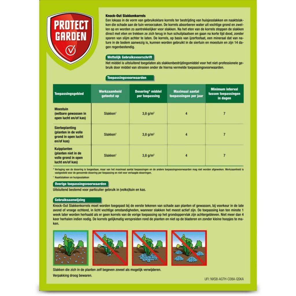 Protect Garden Knock-Out Slakkenkorrels 1Kg