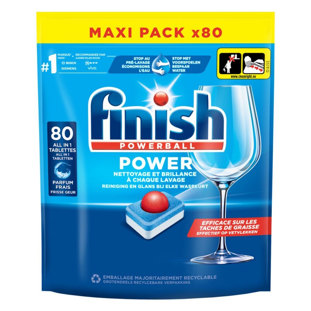 Overige Merken Finish Powerball Power Vaatwastabletten 80 Stuks