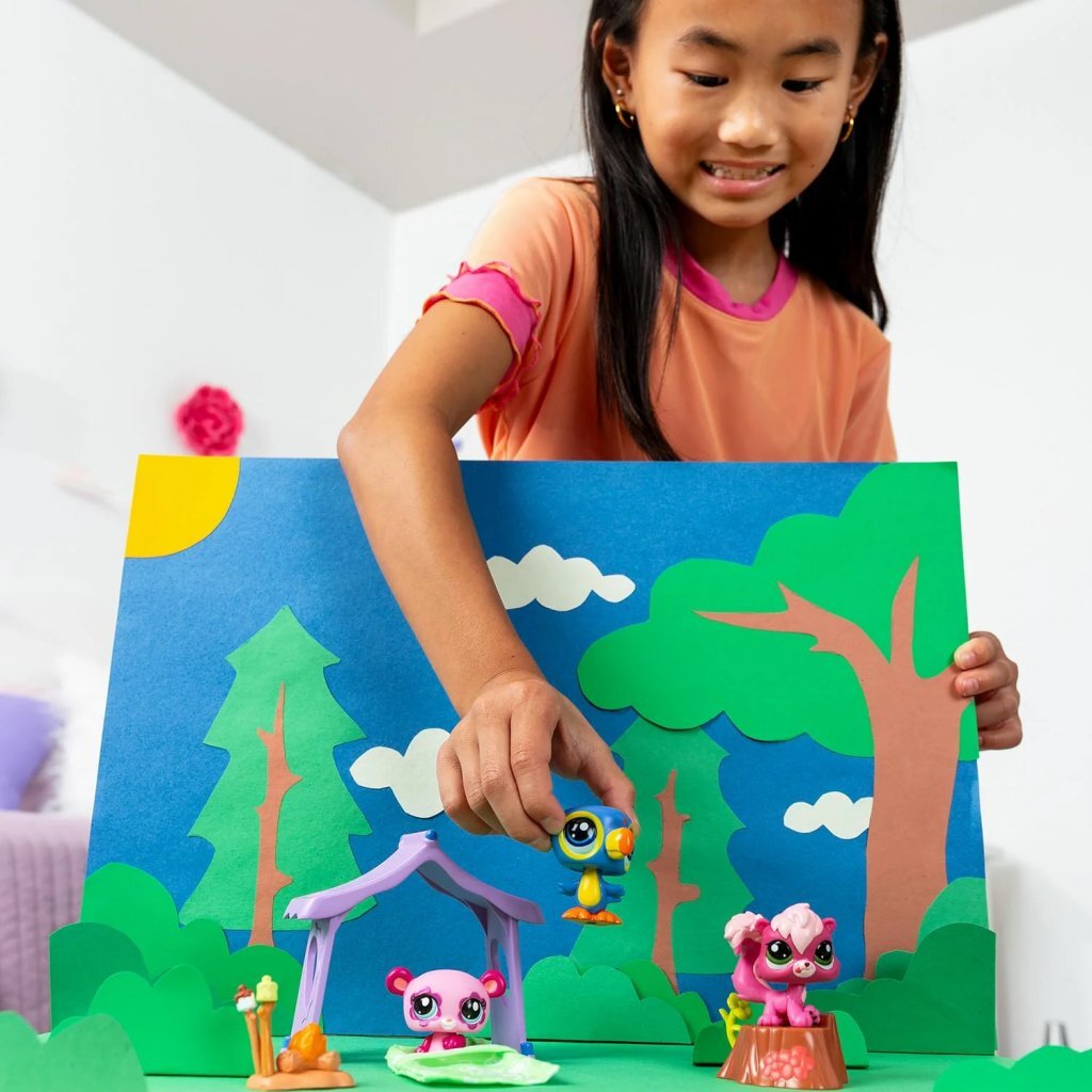 Overige Merken Littlest Pet Shop Camping Speelset