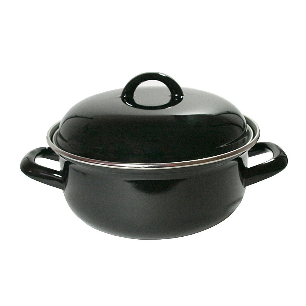 Imperial Kitchen Braadpan 26 Cm Zwart/Emaille