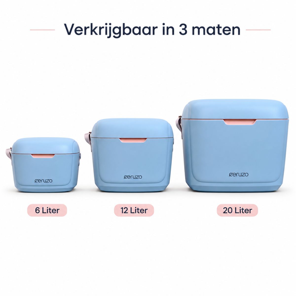 Ceruzo Koelbox 20 Liter - Trendy Blauw