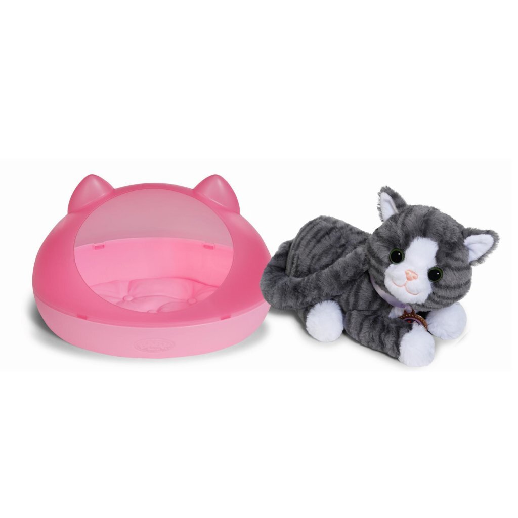 Baby Born My Cat Cookie Knuffel Kat Met Mand + Geluid