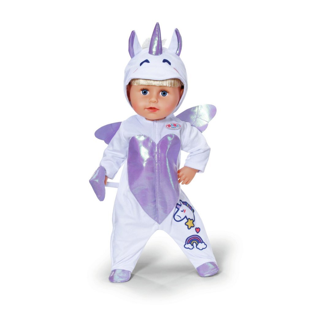 Baby Born Eenhoorn Onesie Paars