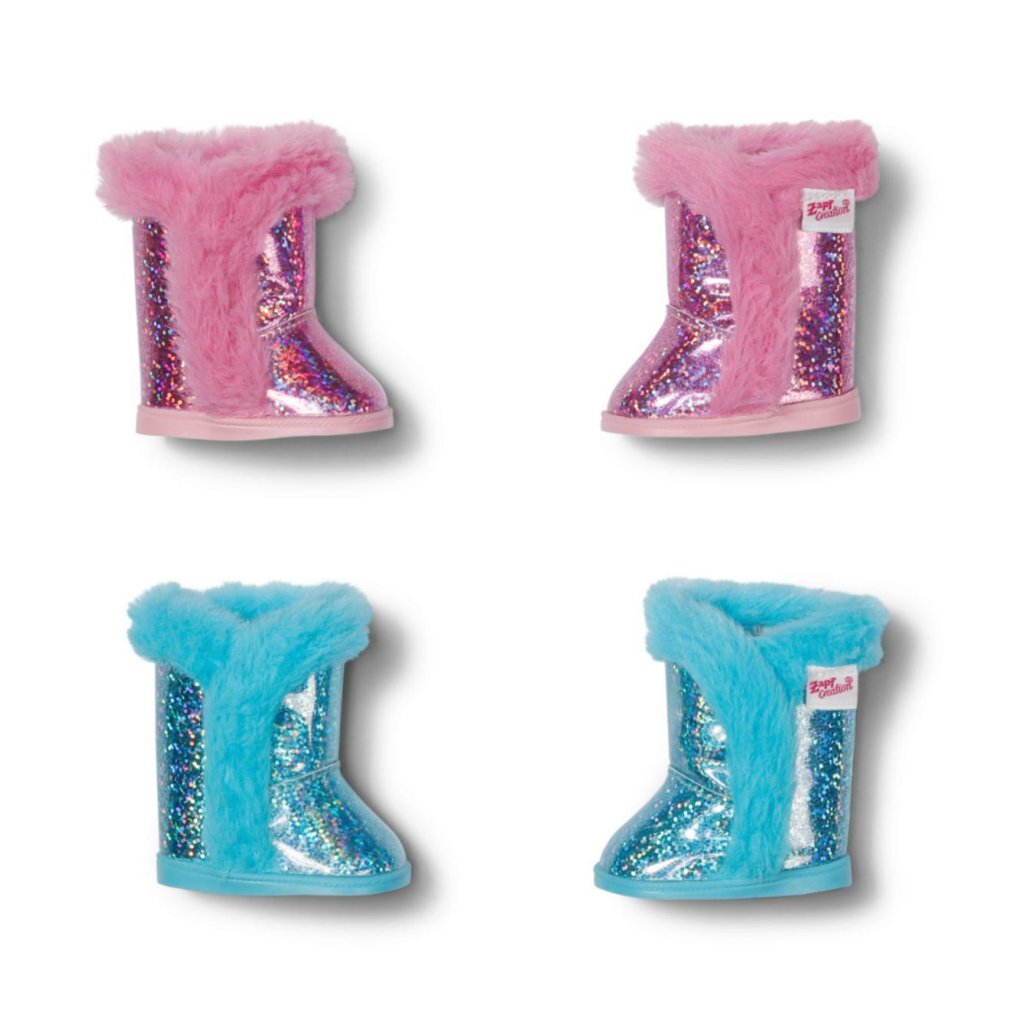 Baby Born Glitter Bond Laarzen Roze/Blauw Assorti