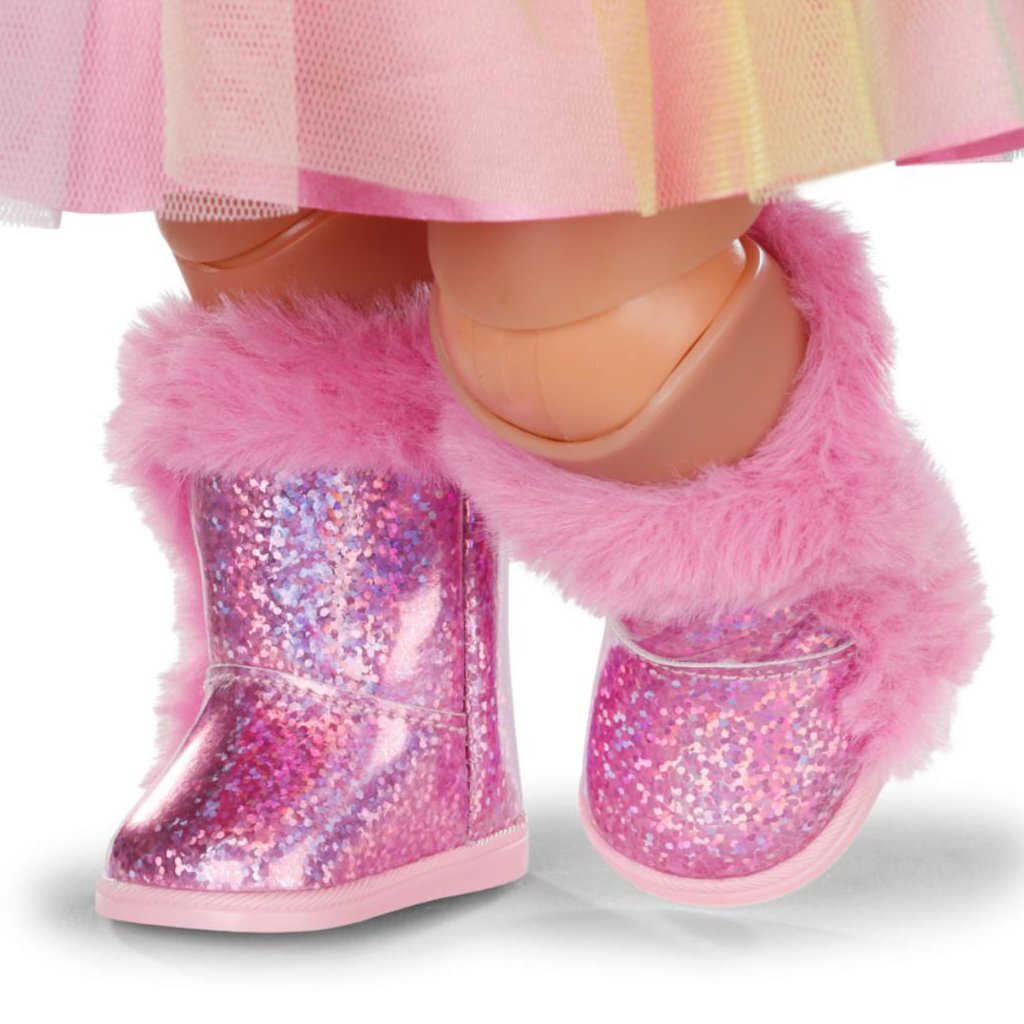 Baby Born Glitter Bond Laarzen Roze/Blauw Assorti