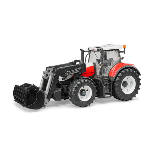 Bruder Tractor Steyr 6300 Terrus Cvt Met Frontlader 45Cm
