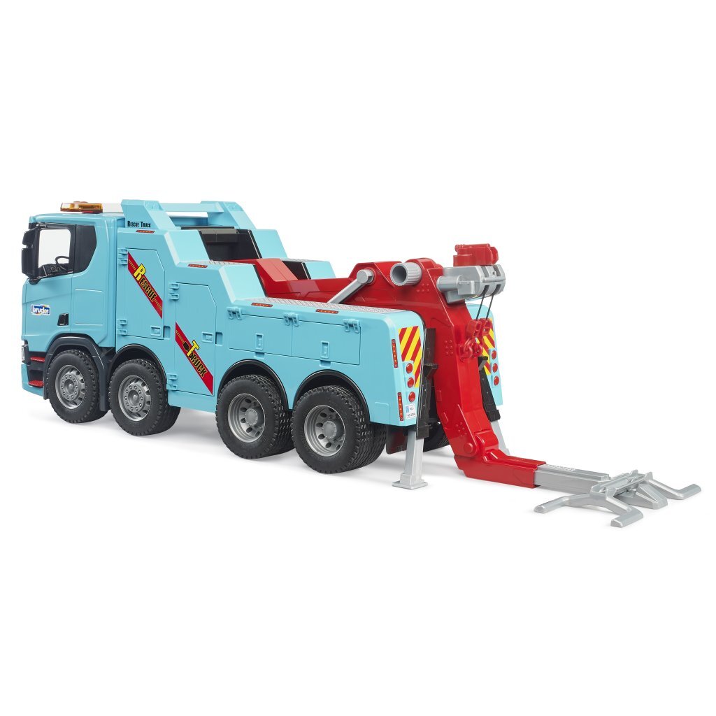 Bruder 03553 Scania Super 560R Bergings- En Sleepwagen + Licht En Geluid