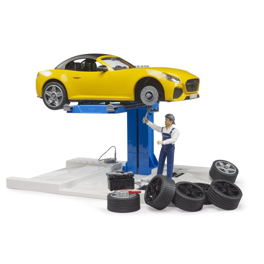 Bruder 62112 Bworld Auto Service Center En Roadster
