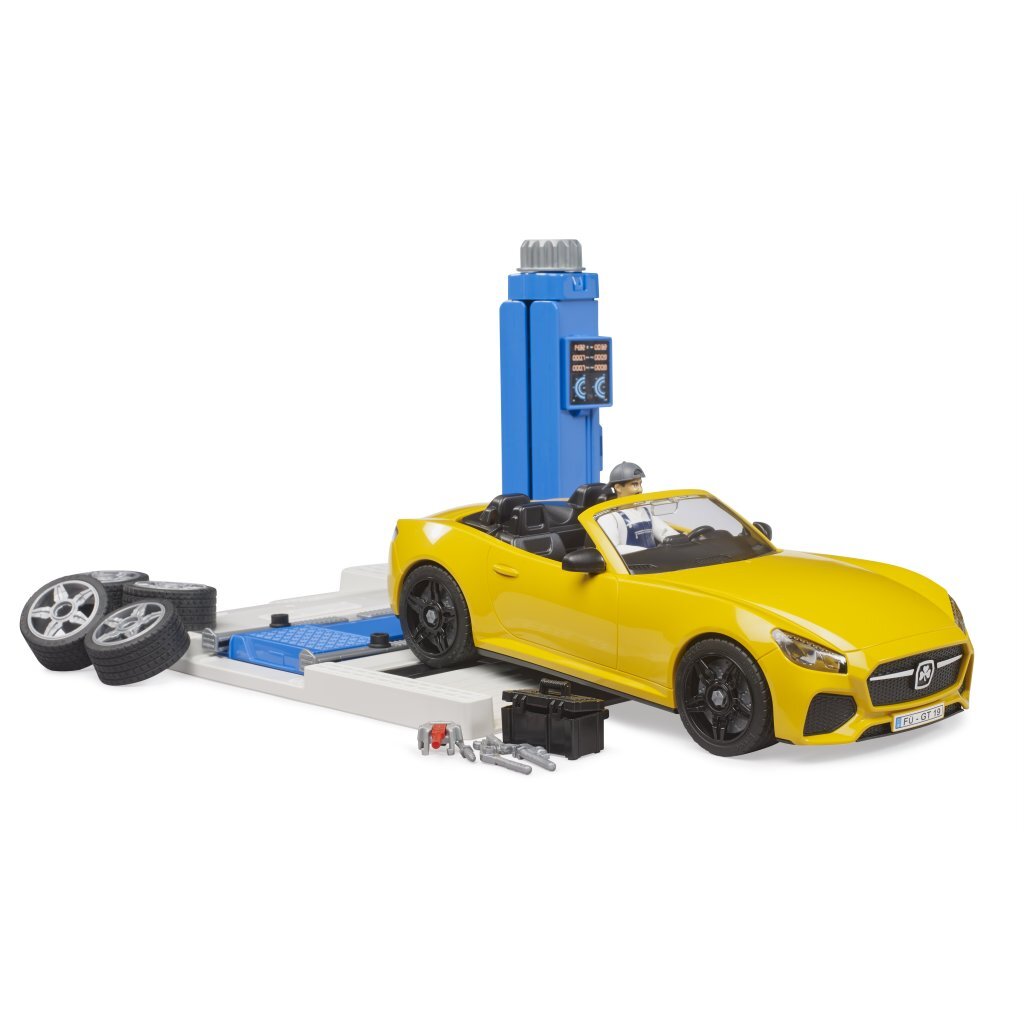 Bruder 62112 Bworld Auto Service Center En Roadster