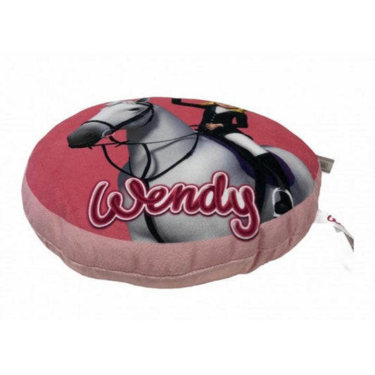 Heunec Knuffelkussen Wendy Roze 25 Cm