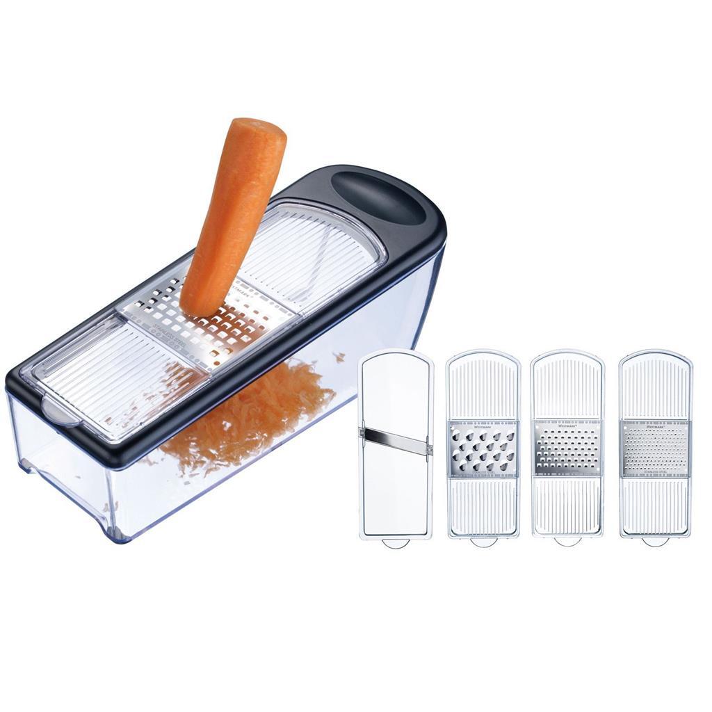 Westmark Rasp Set 5-Delig Transparant/Zwart