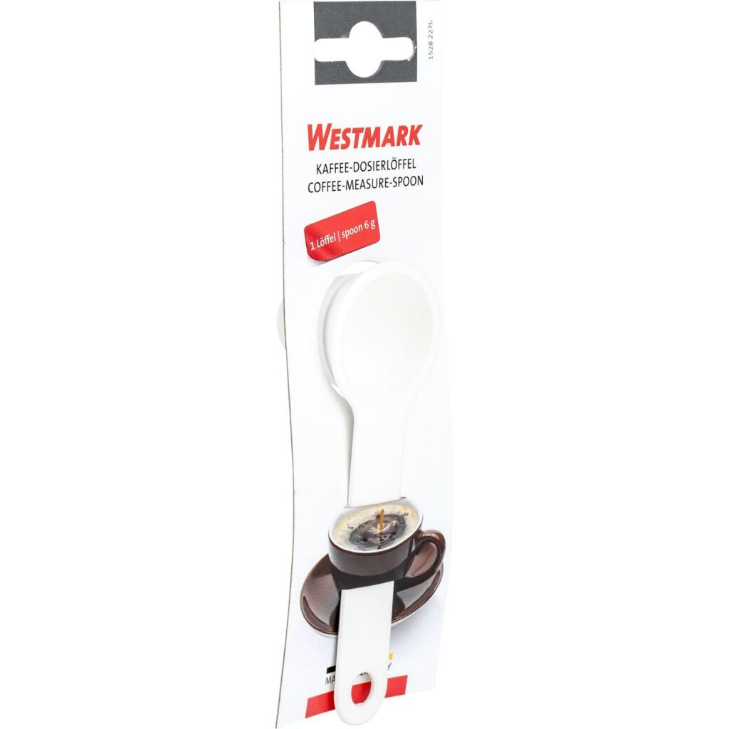 Westmark Koffieschepje 6 Gr Wit