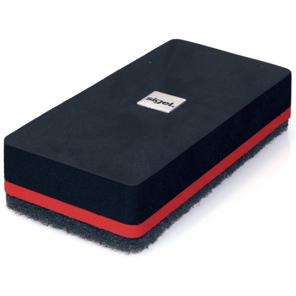 Sigel Si-Ba188 Bordwisser Magnetisch 13X6X2.6 Cm Zwart/Rood