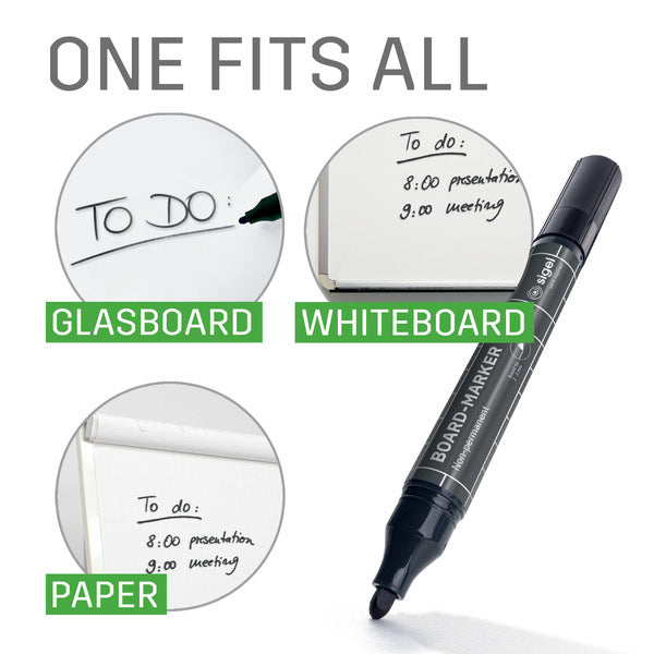 Sigel Si-Ba012 Whiteboardstift Zwart