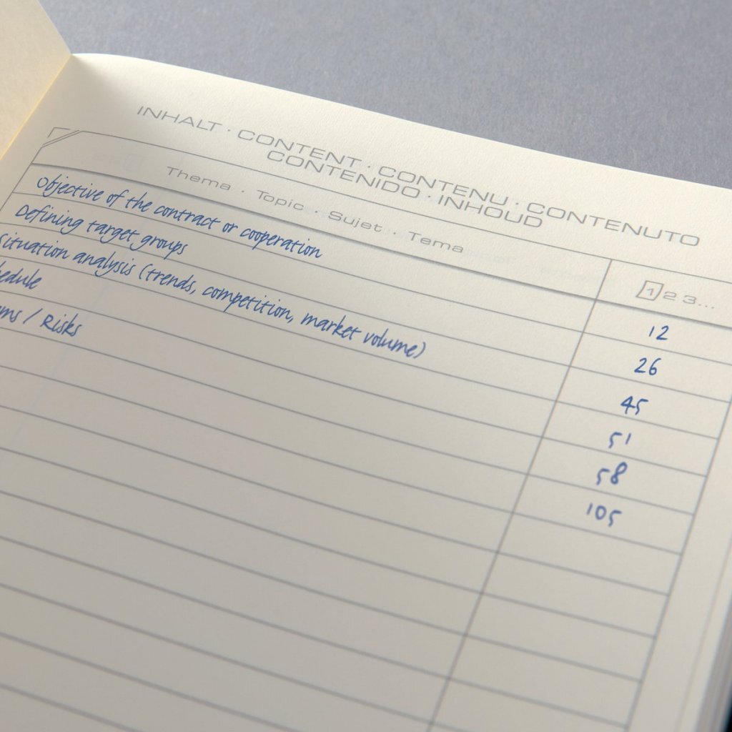 Sigel Si-Co651 Notitieboek Conceptum Hardcover A5 Lijnen Beige