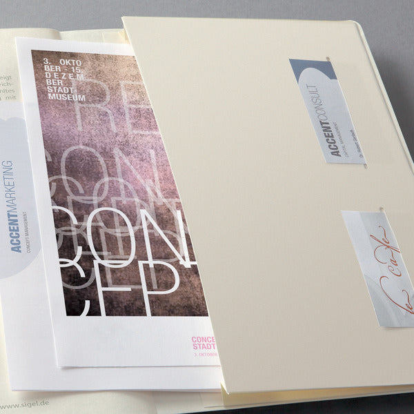 Sigel Si-Co109 Notitieboek Conceptum A5 Hardcover, Genummerde Pagina's,