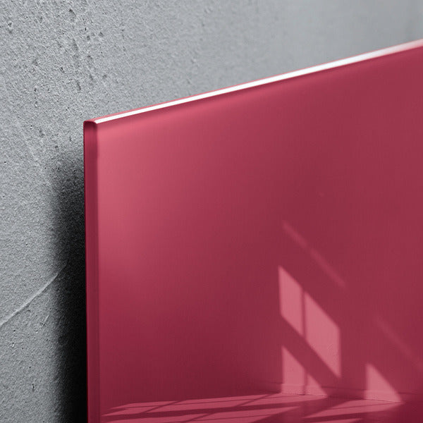Sigel Si-Gl272 Glasmagneetbord Artverum 480X480X15Mm Bessenrood