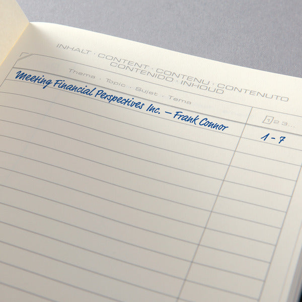 Sigel Si-Co316 Notitieboek Conceptum Pure Softcover A4 Blauw Geruit