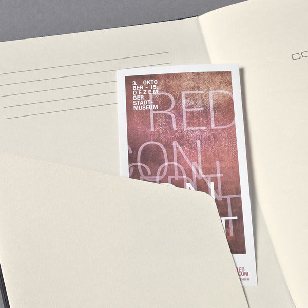 Sigel Si-Co315 Notitieboek Conceptum Pure Softcover A4 Rood Gelinieerd