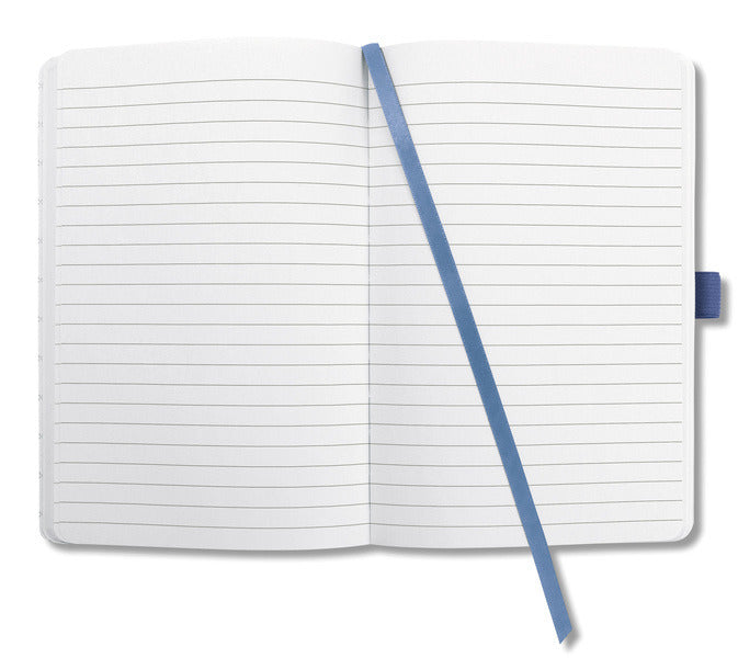 Sigel Si-Jn100 Notitieboek Jolie Flair A6 Hardcover Gelinieerd Indigo Blauw