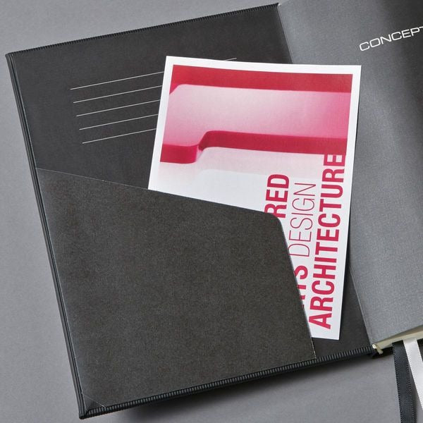 Sigel Si-Co141 Notitieboek Conceptum Pure Hardcover Met Magneetsluiting A4+ Zwart