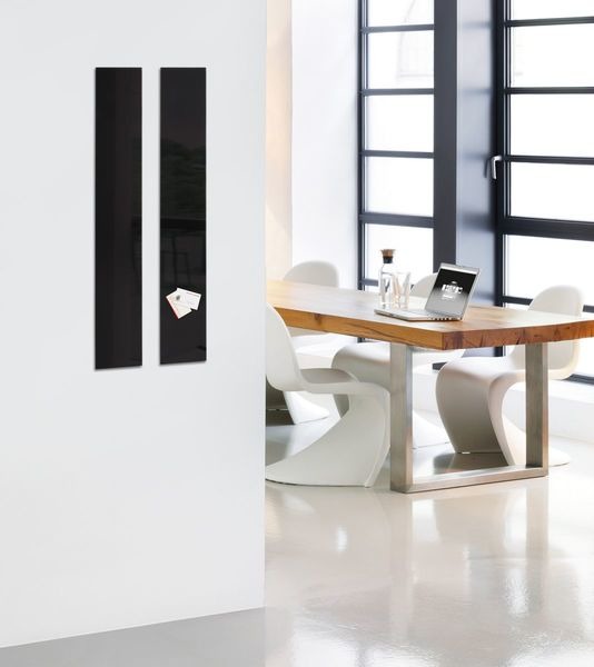 Sigel Si-Gl100 Glasmagneetbord Artverum 120X780X15Mm Zwart