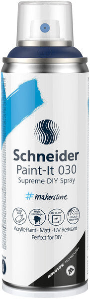 Schneider S-Ml03050020 Supreme Diy Spray Paint-It 030 Nacht Blauw 200Ml