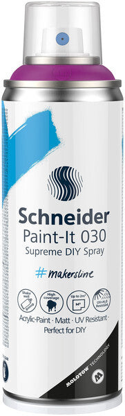 Schneider S-Ml03050143 Supreme Diy Spray Paint-It 030 Paars 200Ml