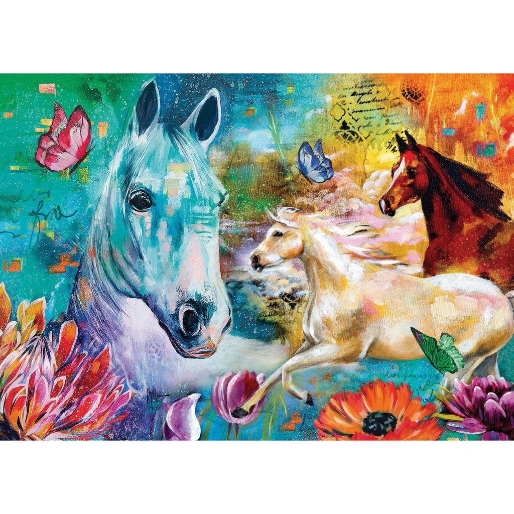 Ravensburger Puzzel Fantasie Paarden 300 Xl Stukjes