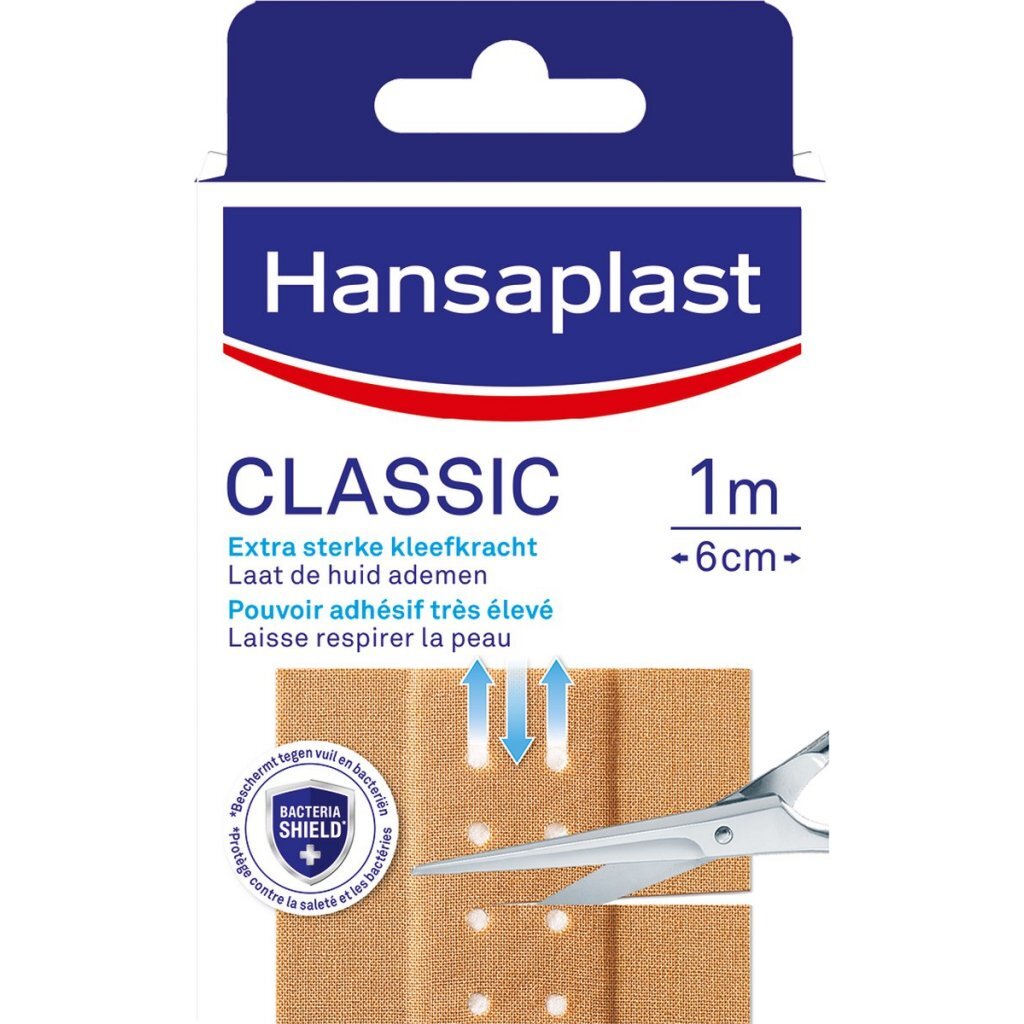 Overige Merken Hansaplast Classic Pleisters 100X6 Cm Huidskleur