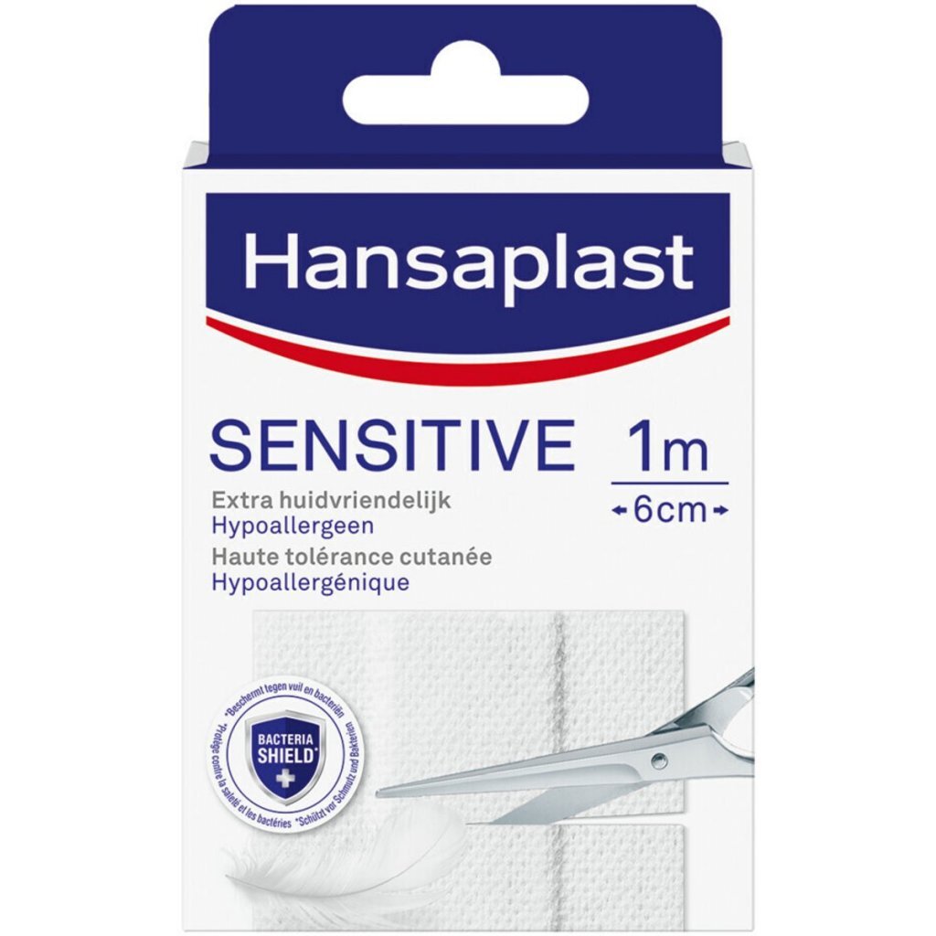 Overige Merken Hansaplast Sensitive Pleisters 100X6 Cm Wit