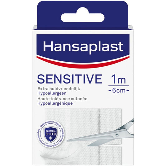 Overige Merken Hansaplast Sensitive Pleisters 100X6 Cm Wit