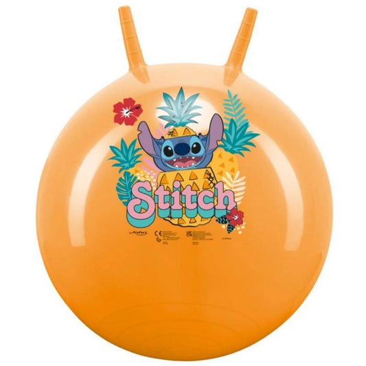 Disney Stitch Skippybal 50 Cm Oranje