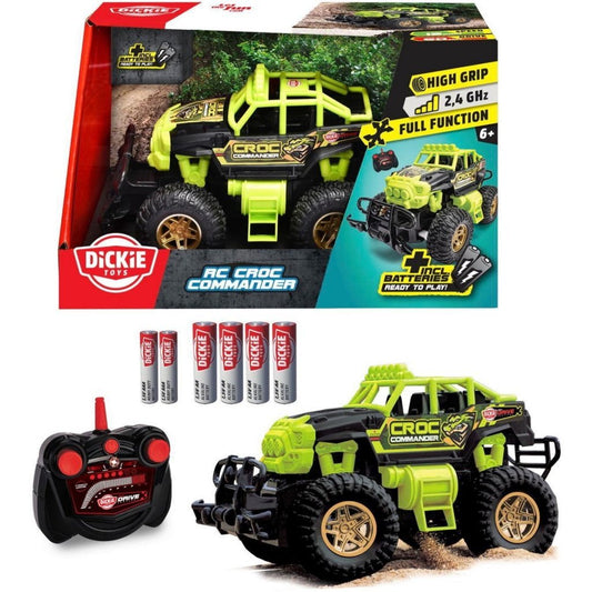 Dickie Toys Rc Auto Croc Commander Groen/Zwart