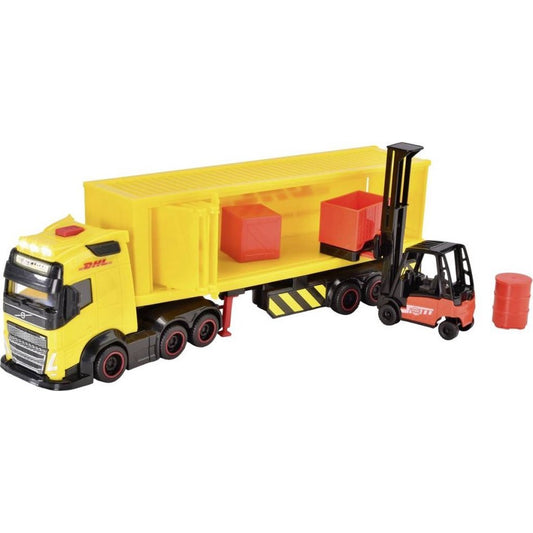 Dickie Toys Dhl Vrachtwagen + Heftruck + Licht En Geluid