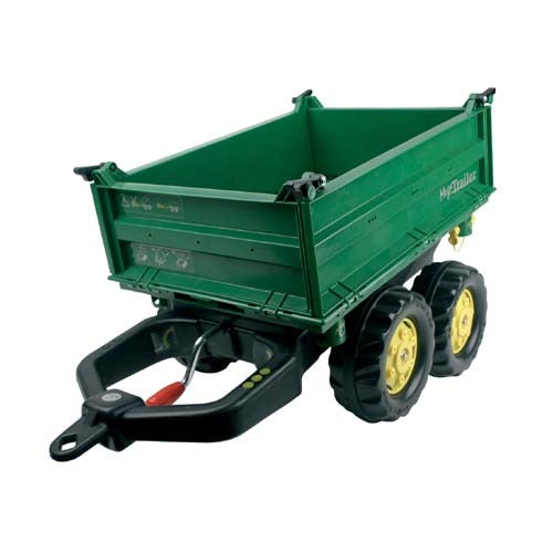 Rolly Toys  122004 Rollymega Trailer John Deere Groen