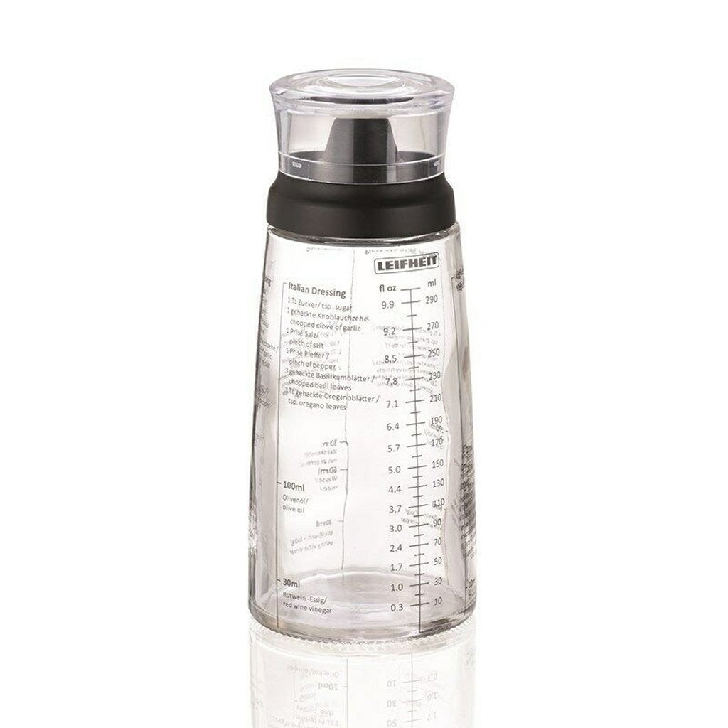Leifheit 3195 Proline Dressing-Shaker 300 Ml Glas/Zwart