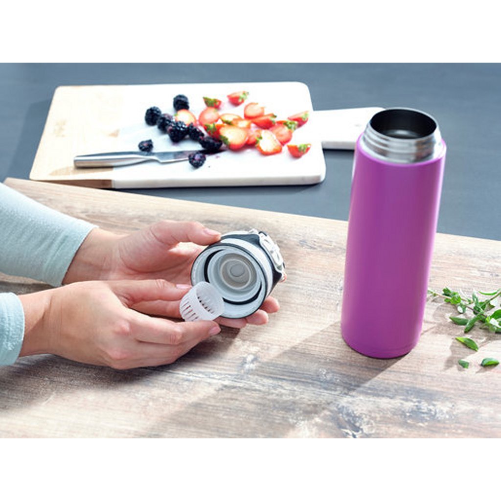 Leifheit 3274 Flip Isoleerbeker 600 Ml Paars