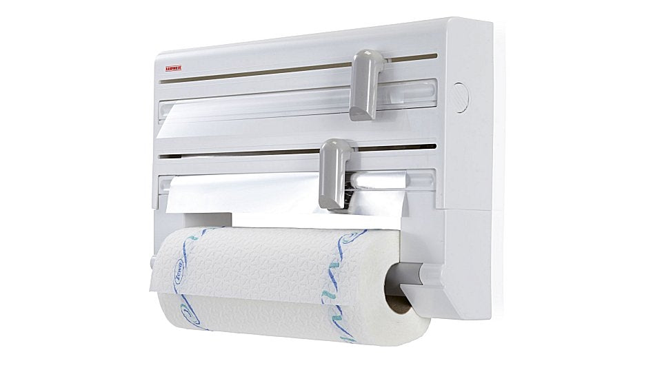 Leifheit 25703 Rollenhouder Parat Voor 3 Rollen