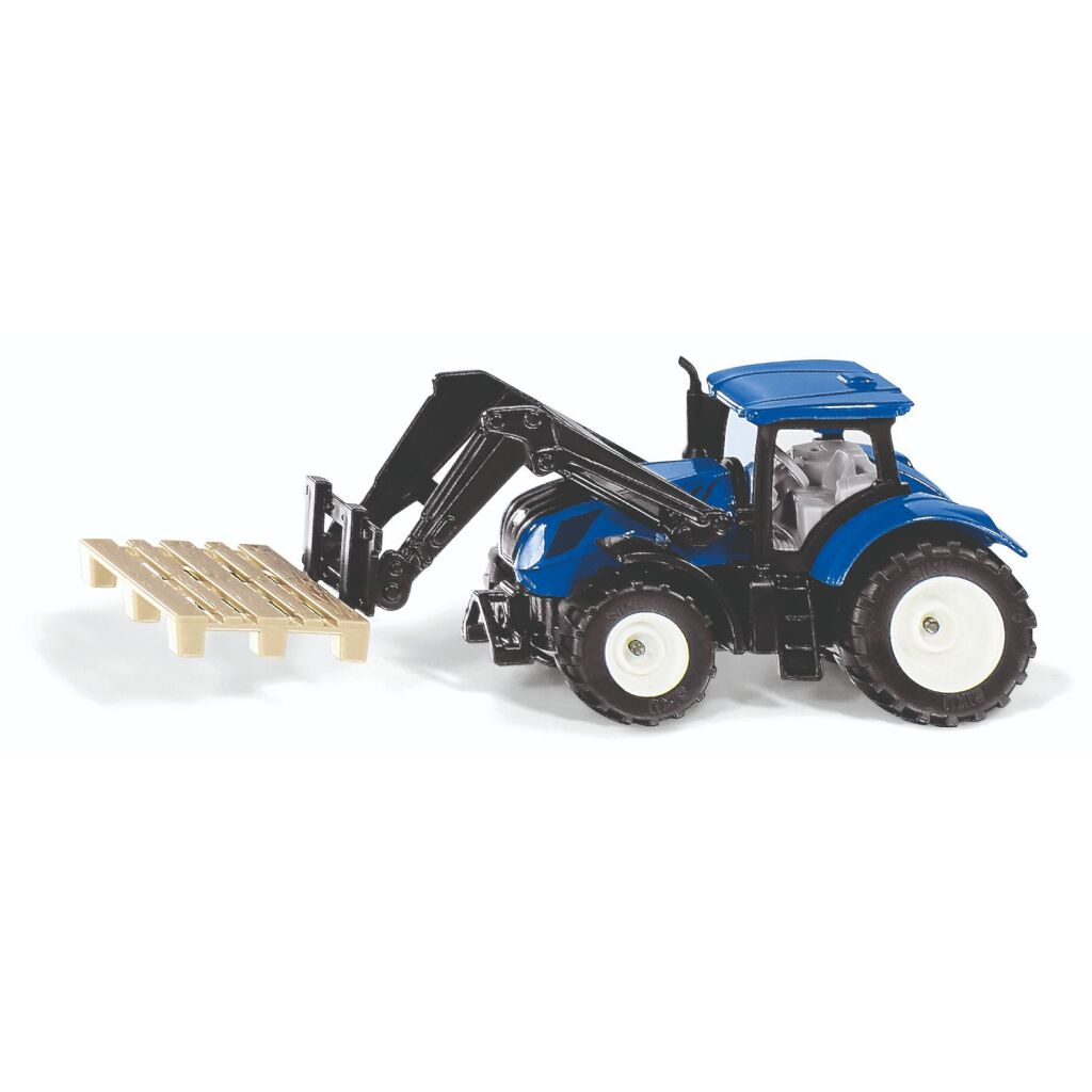 Siku 1544 New Holland Tractor met Pallet Voorradig 2 - 3 werkdagen