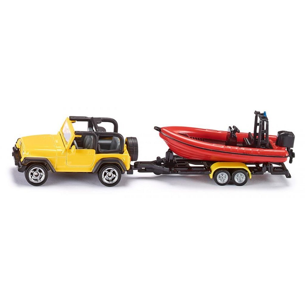 Siku 1658 Jeep met Boot Direct leverbaar