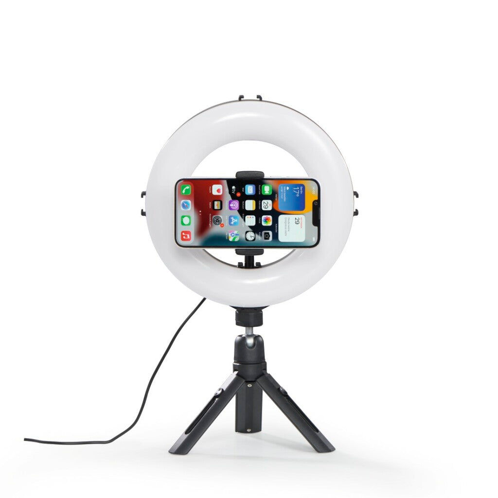 Hama Led-Ringlamp Spotlight Smart 80 Ii Set Voor Smartphone
