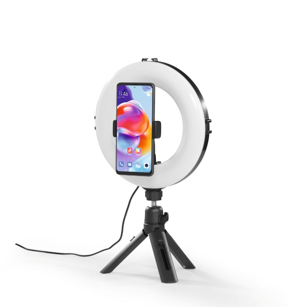 Hama Led-Ringlamp Spotlight Smart 80 Ii Set Voor Smartphone