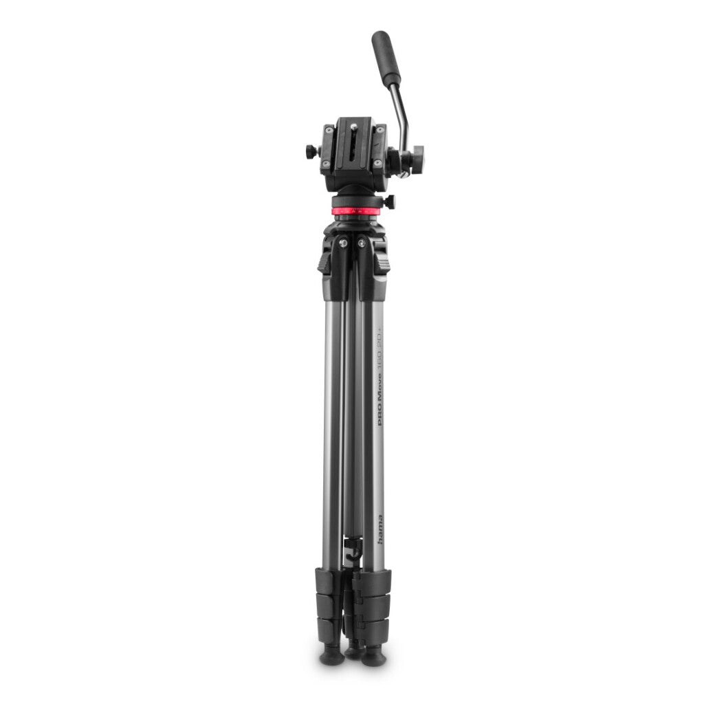 Hama Pro Move 160 2D+ Statief 160 Cm Zwart/Zilver