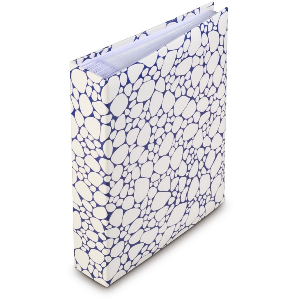 Hama Memo Fotoalbum Pepples Voor 200 Foto'S Van 10X15 Cm Blauw/Wit