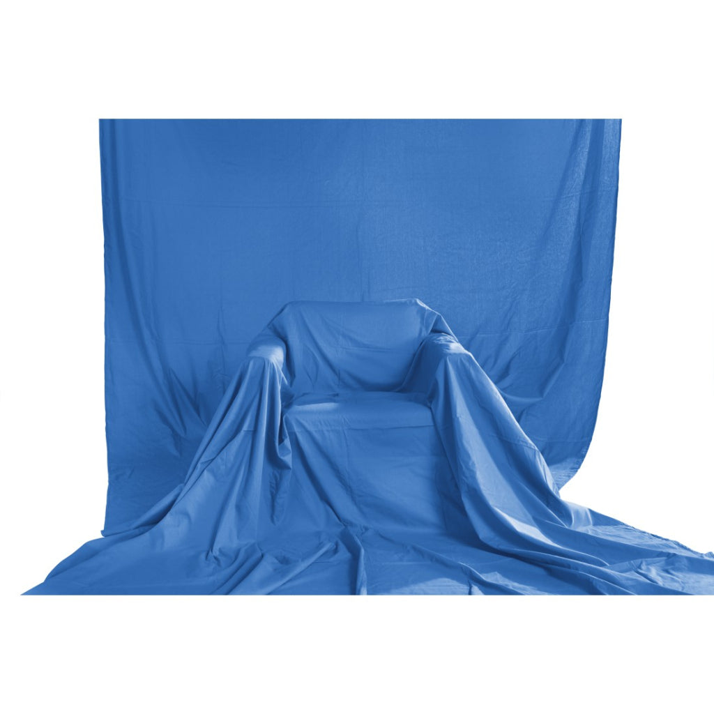 Hama Bluescreen Achtergrond 295X600 Cm Katoen/Koningsblauw