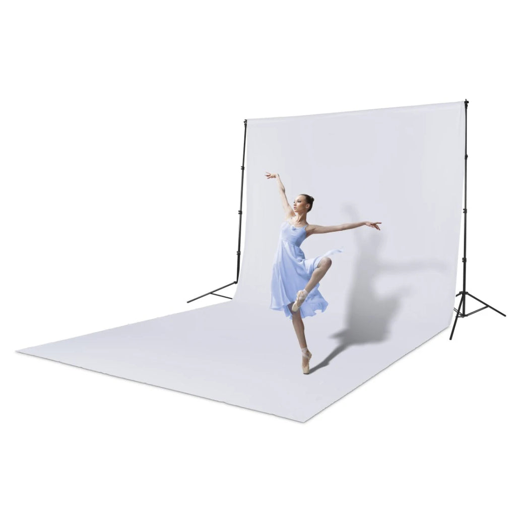 Hama Fotostudio Achtergrond Doek 2.94X6 M Wit/Polyester