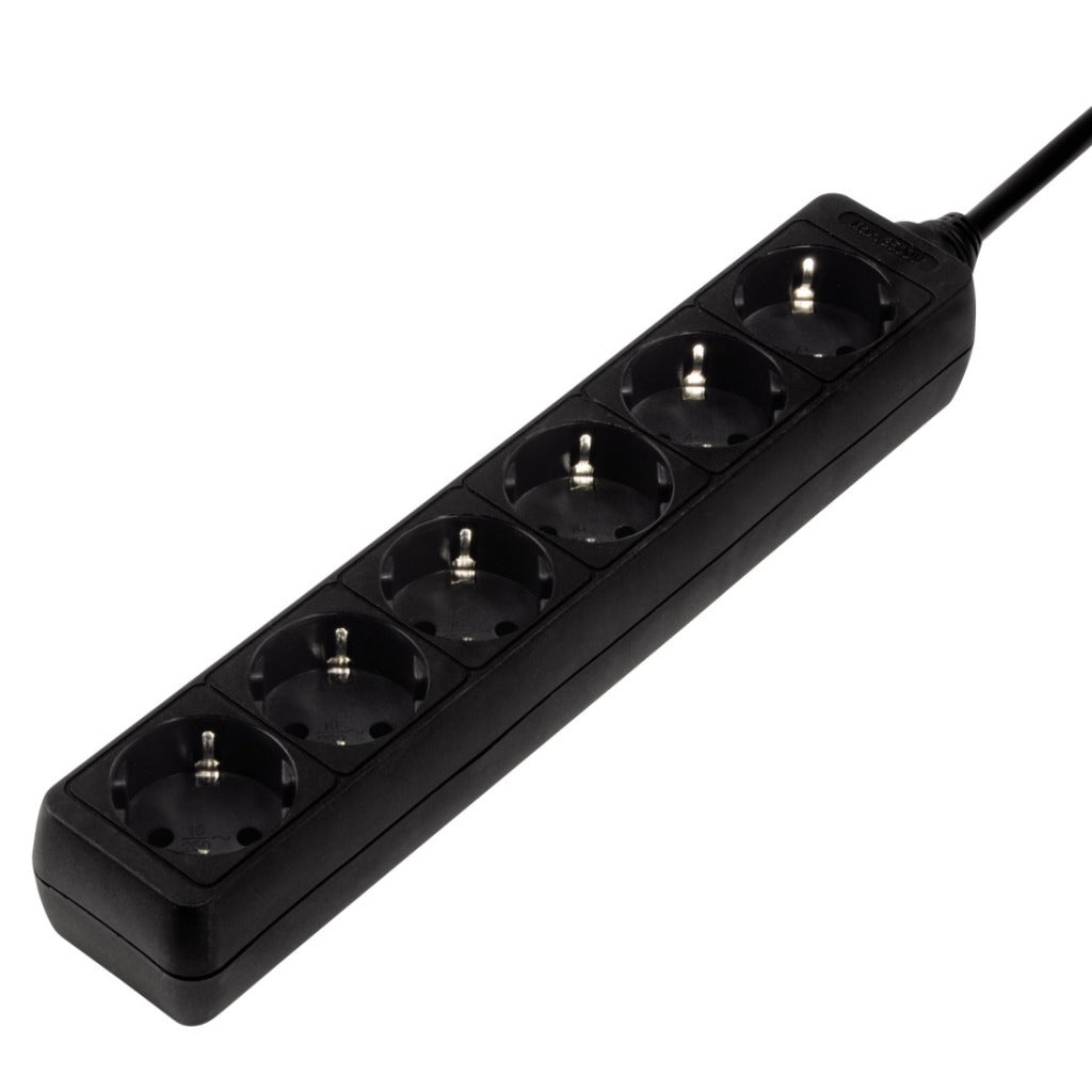 Hama 6-Way Ja.w.cp.1.4M Black
