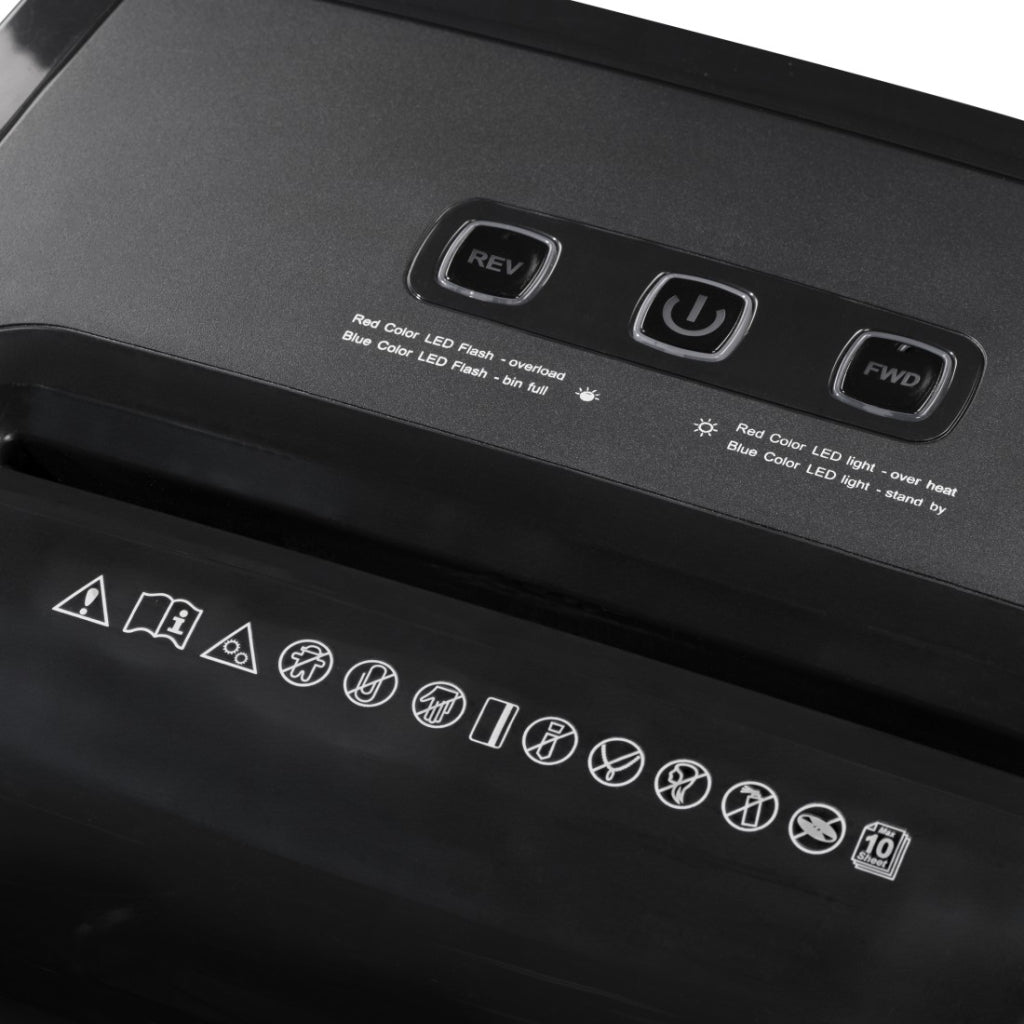 Hama Papiervernietiger Premium M10+ Shredder M Veiligheidsniveau P5 T5 E4 20L