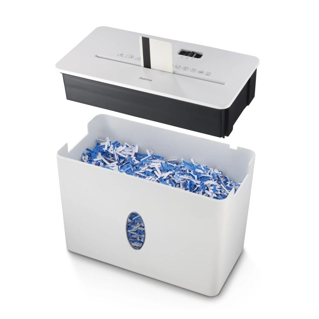 Hama Safe X40-W Papiervernietiger Met Veiligheidsniveau P4 T4 E3 Wit